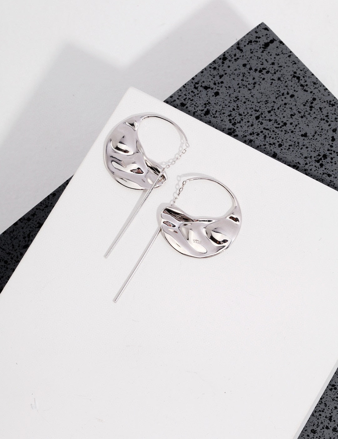 STERLING SILVER CHANDELIER EARRINGS