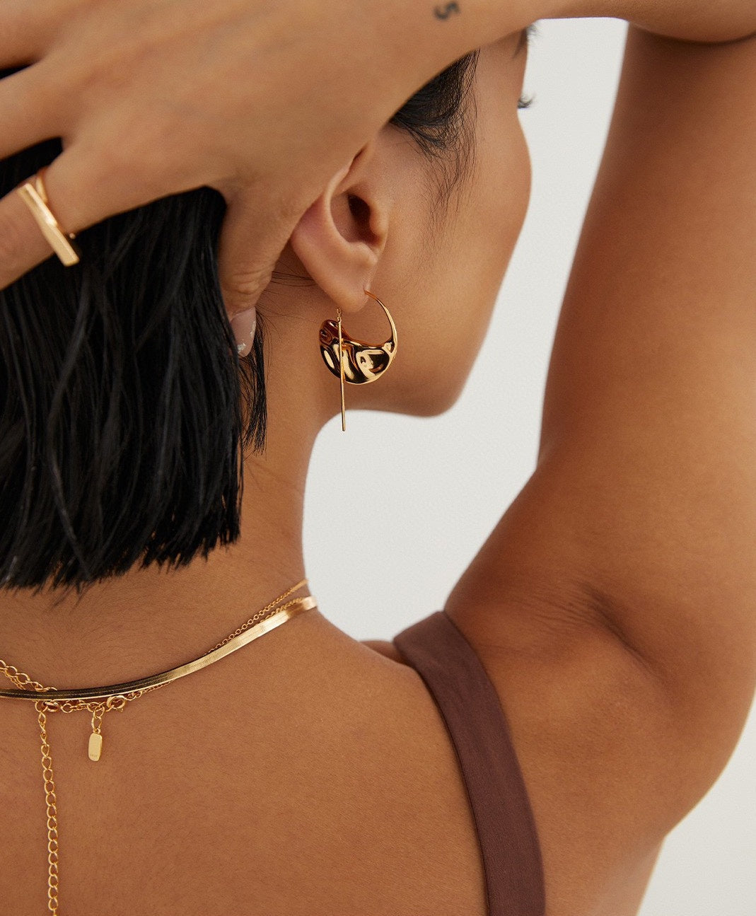 STERLING SILVER CHANDELIER EARRINGS