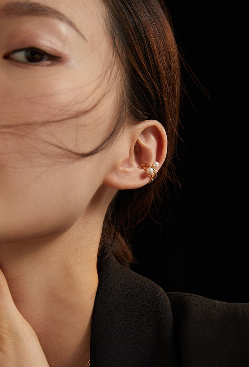 BEAD EAR BONE CLIP - SINGLE