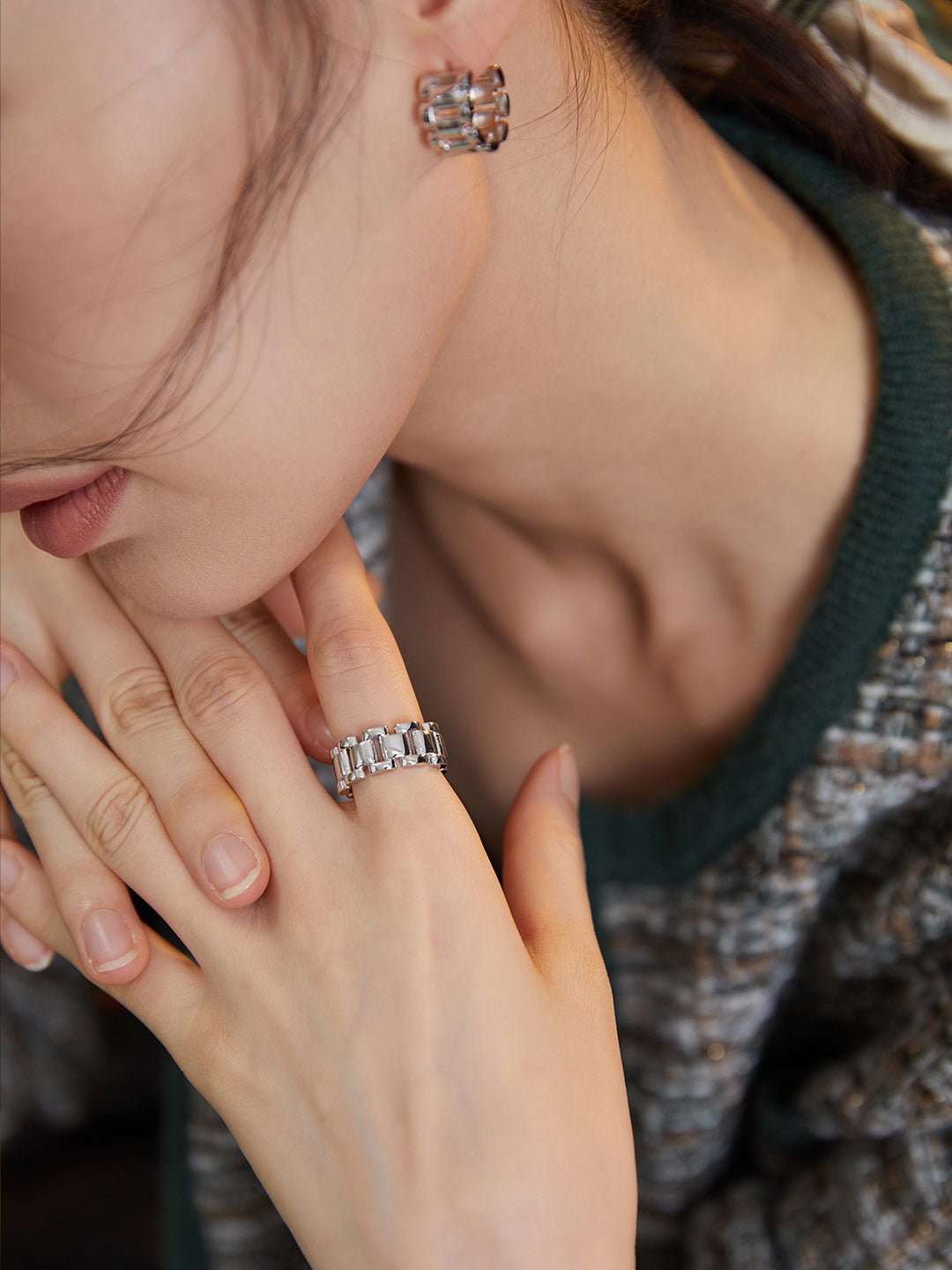 VERSATILE WATCH BAND OPEN ADJUSTABLE RING