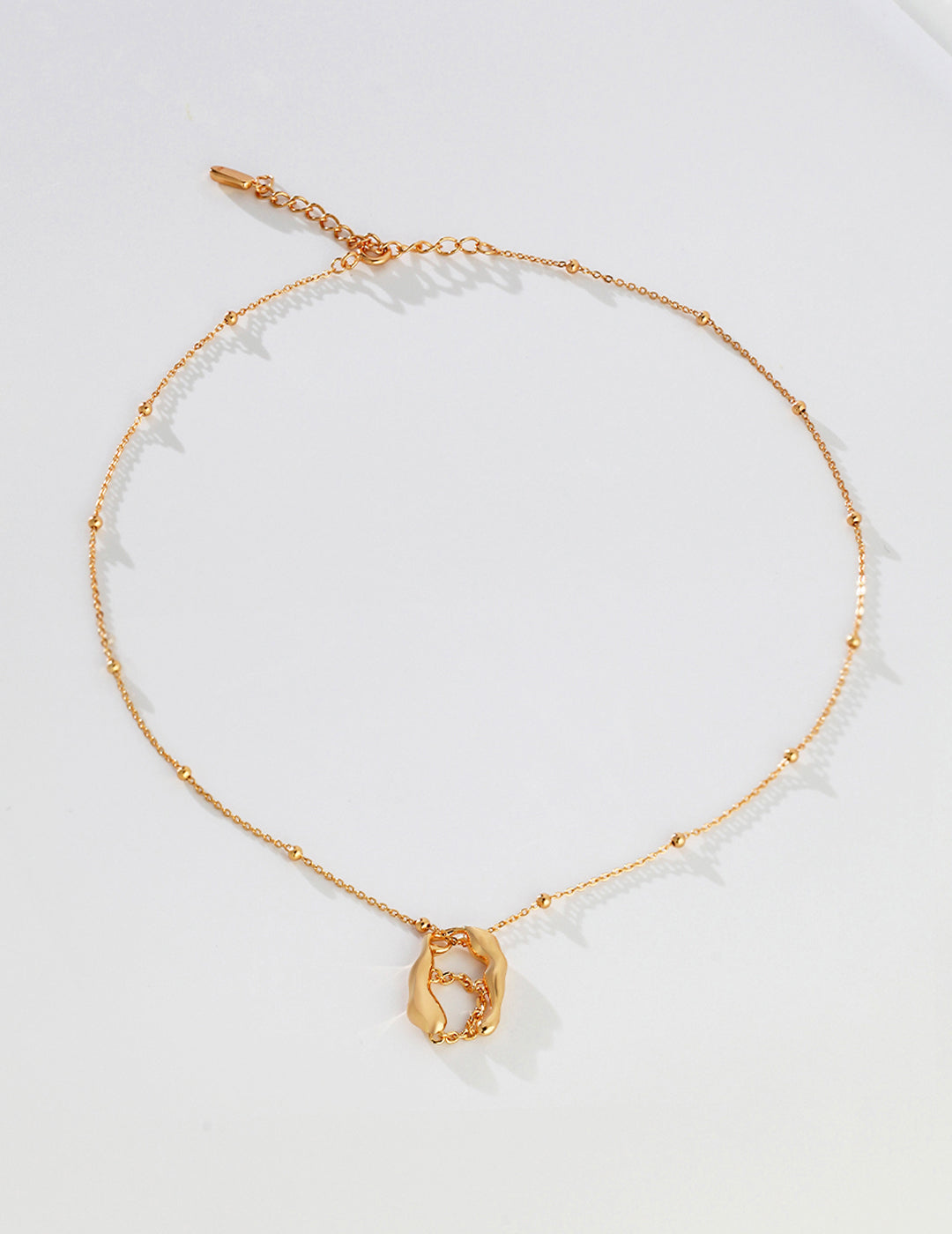 STERLING SILVER FLOW CHAIN NECKLACE
