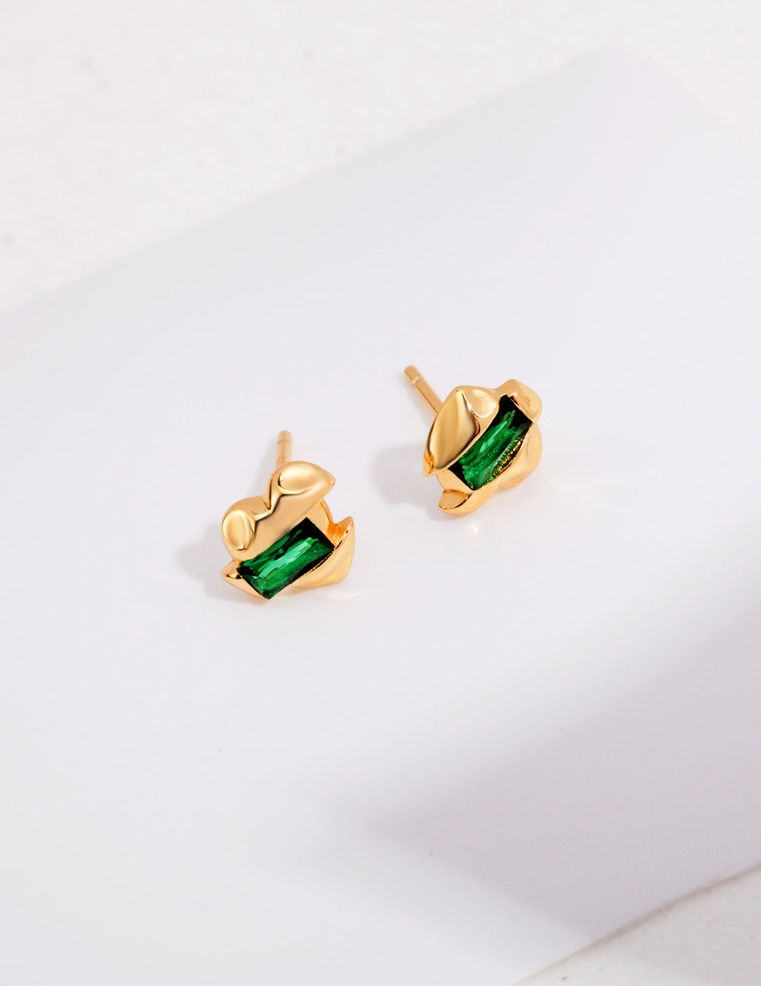 STERLING SILVER ZIRCON MINI STUD EARRINGS