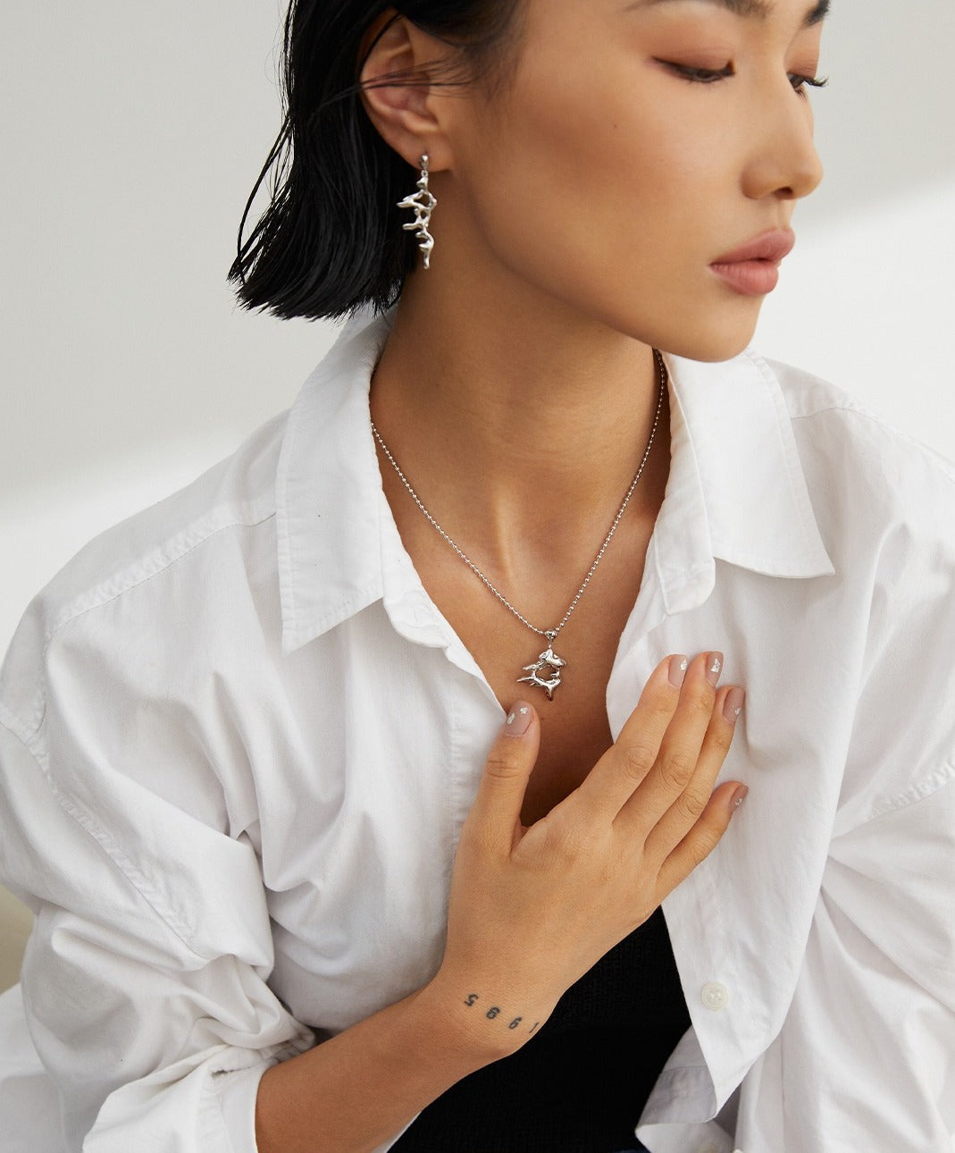 STERLING SILVER EVERYDAY PENDANT NECKLACE