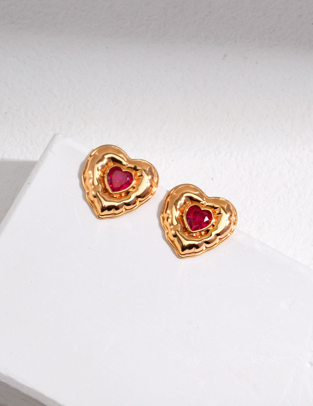CONFESSION BALLOON SERIES STERLING SILVER LOVE EARRINGS