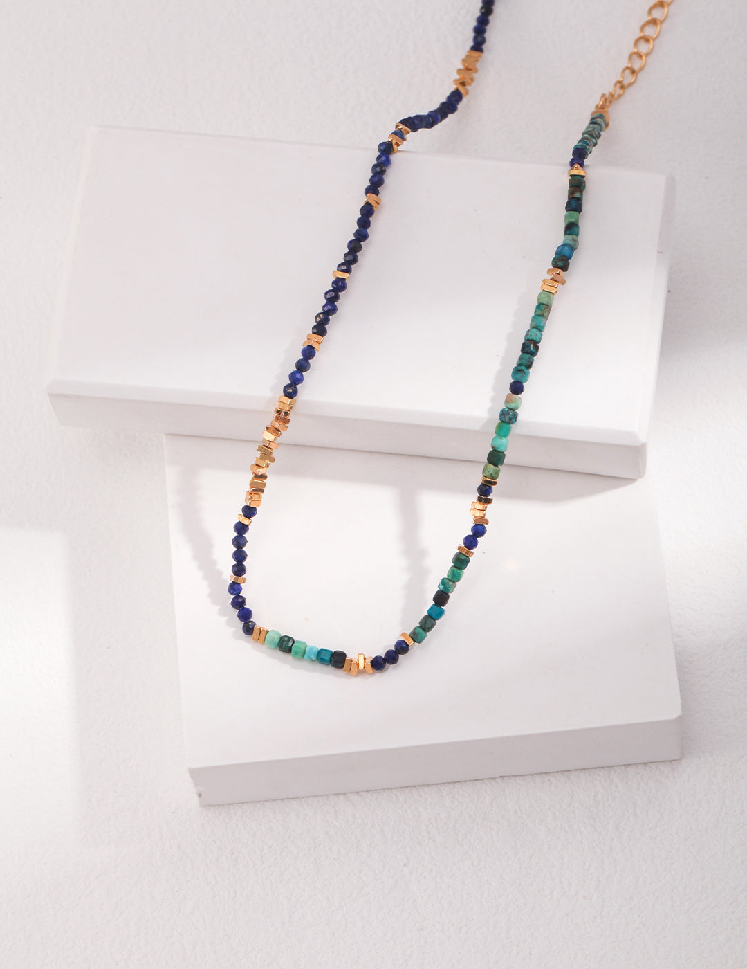 STERLING SILVER LAPIS LAZULI SILVER NECKLACE