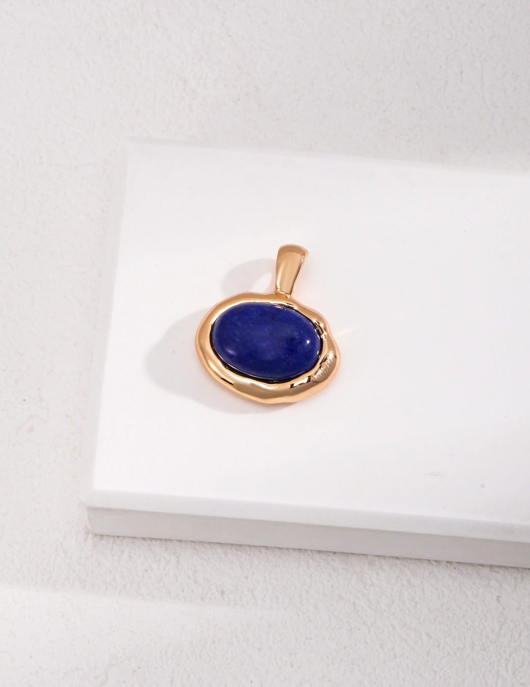 VERSATILE STERLING SILVER LAPIS LAZULI PENDANT - PENDANT ONLY