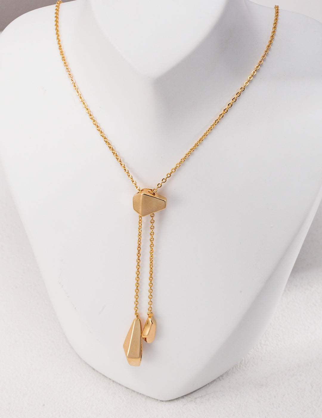 STERLING SILVER CHUNKY SLIDING NECKLACE