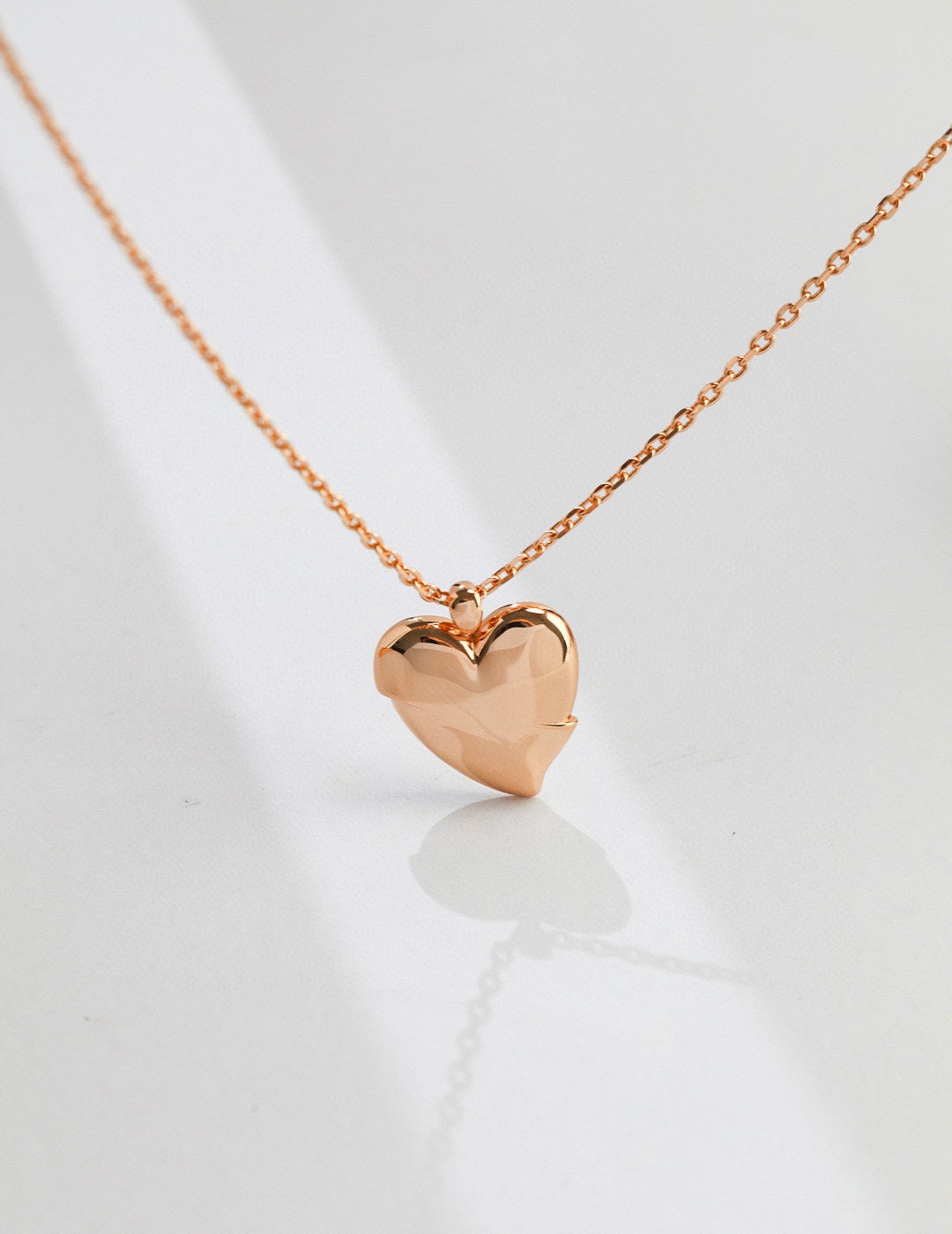 STERLING SILVER LOVE IRREGULAR NECKLACE