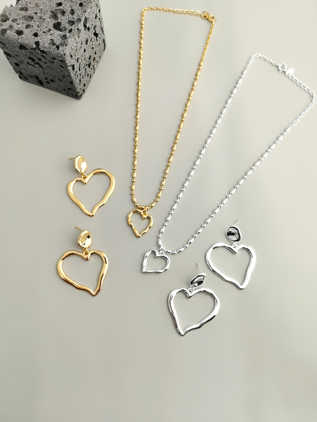 STERLING SILVER LOVE NECKLACE