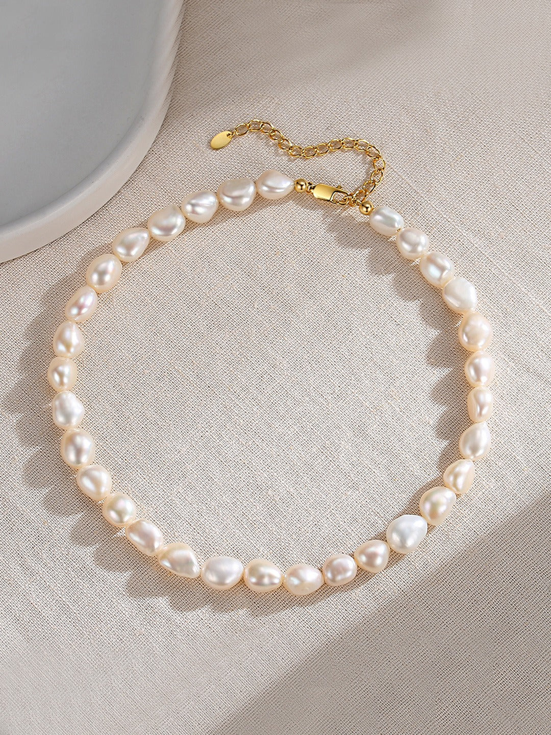 NATURAL BAROQUE PEARL VERSATILE NECKLACE