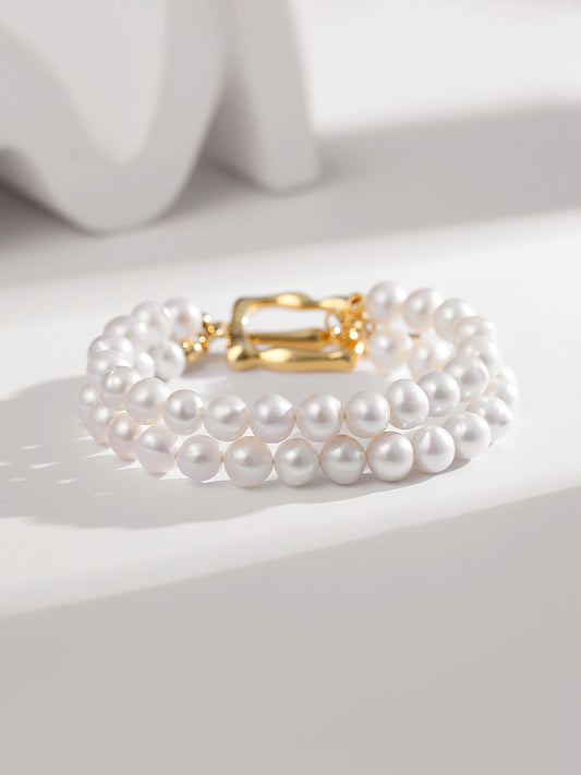 PEARL DOUBLE LAYER BRACELET