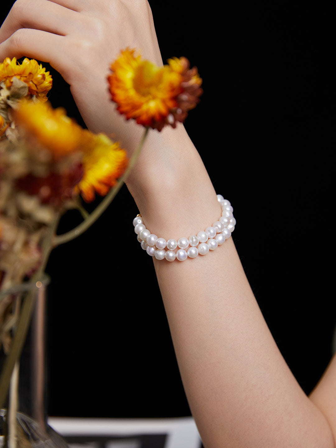 PEARL DOUBLE LAYER BRACELET