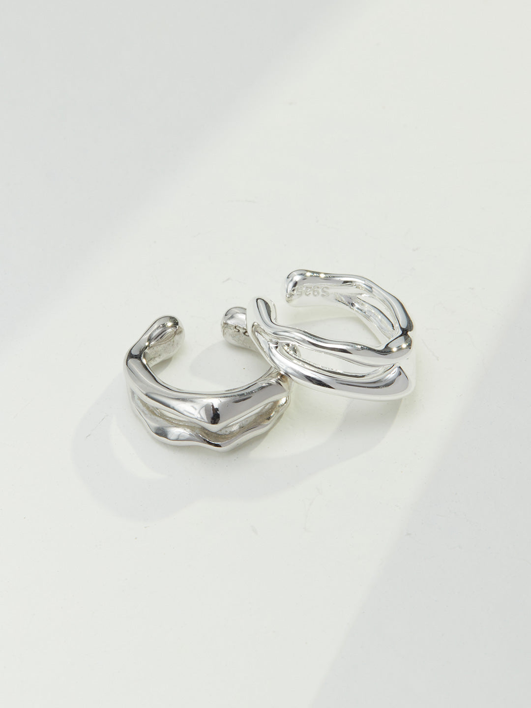 LAVA SERIES STERLING SILVER EAR CUFF - SINGLE