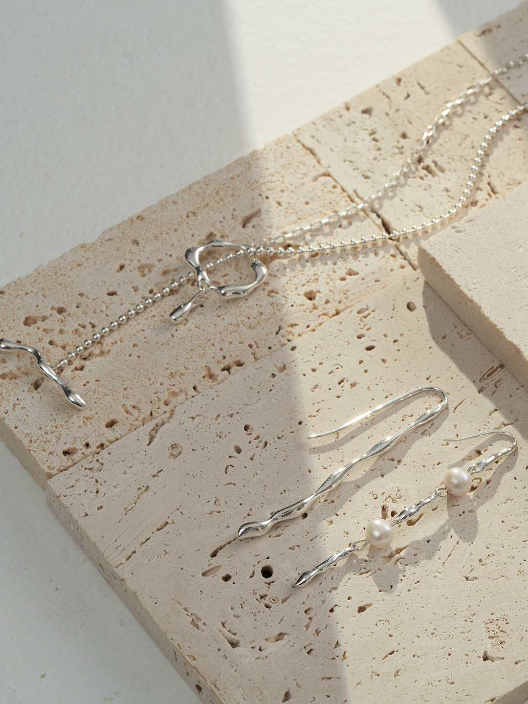 STERLING SILVER LOCK NECKLACE