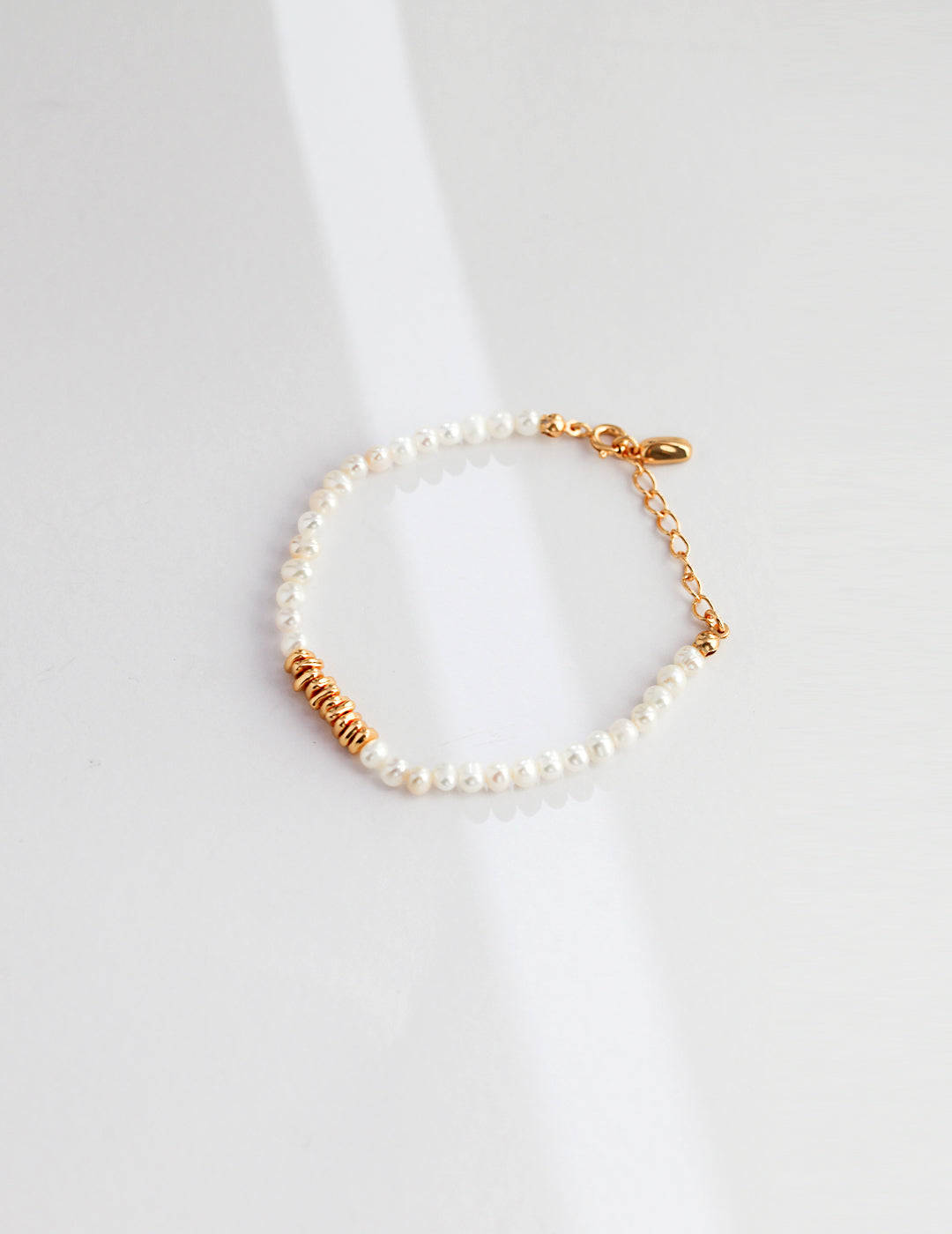 STERLING SILVER PEARL BRACELET