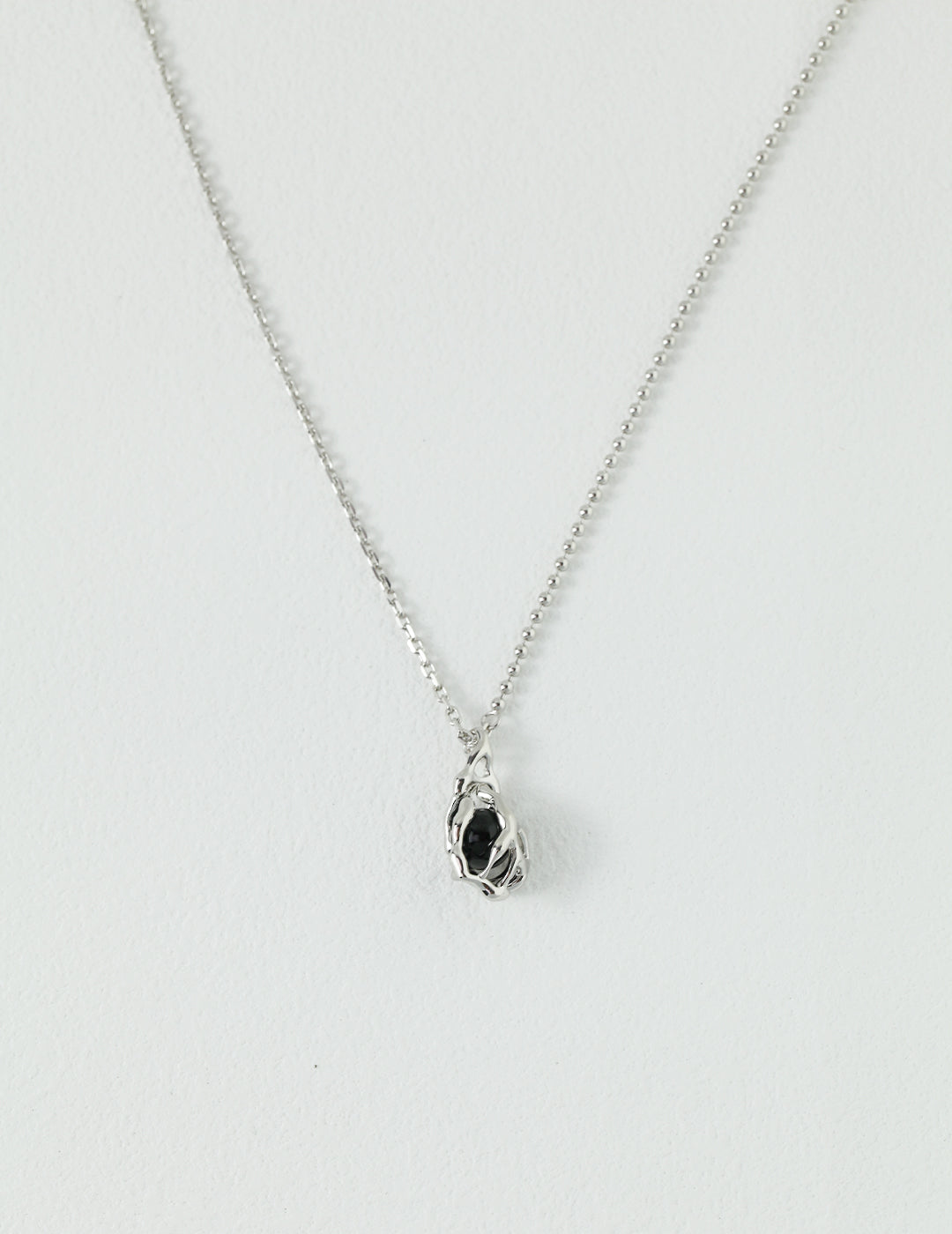 STERLING SILVER AGATE EVERYDAY NECKLACE