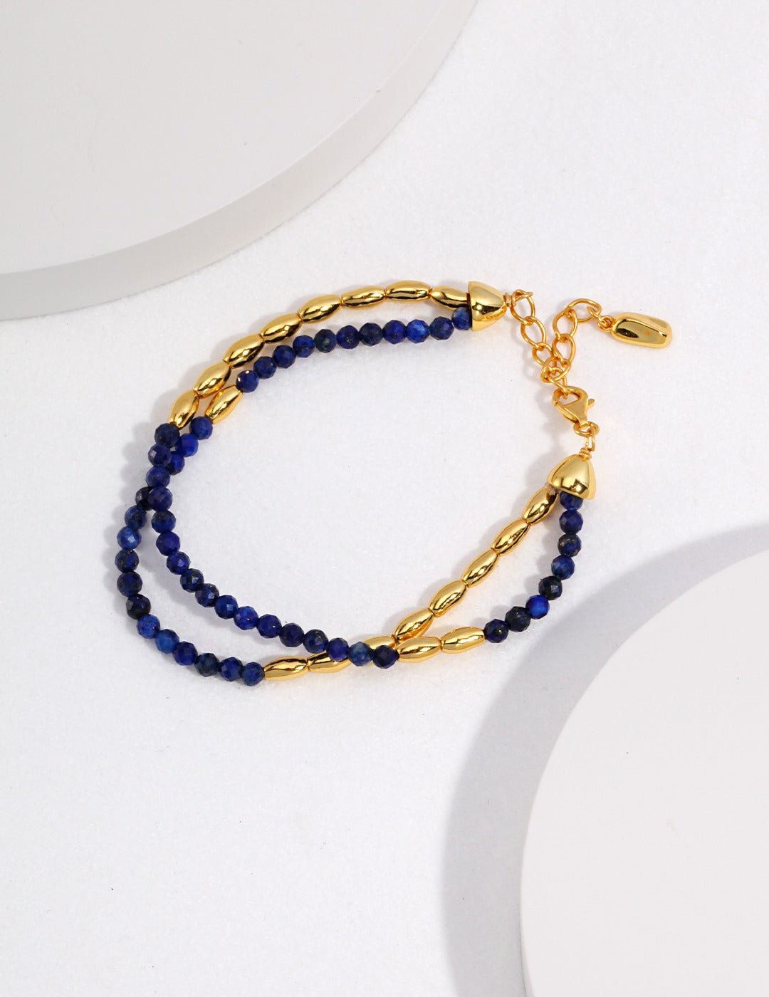 STERLING SILVER LAPIS LAZULI BRACELET