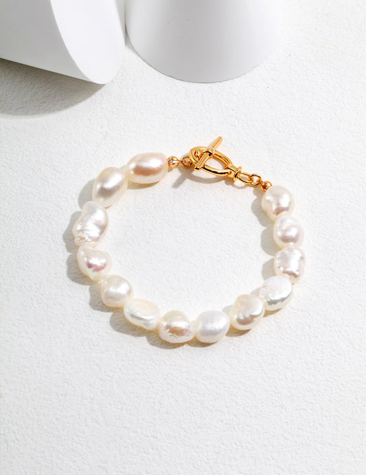 NATURAL BAROQUE PEARL CLASSIC EVERYDAY BRACELET