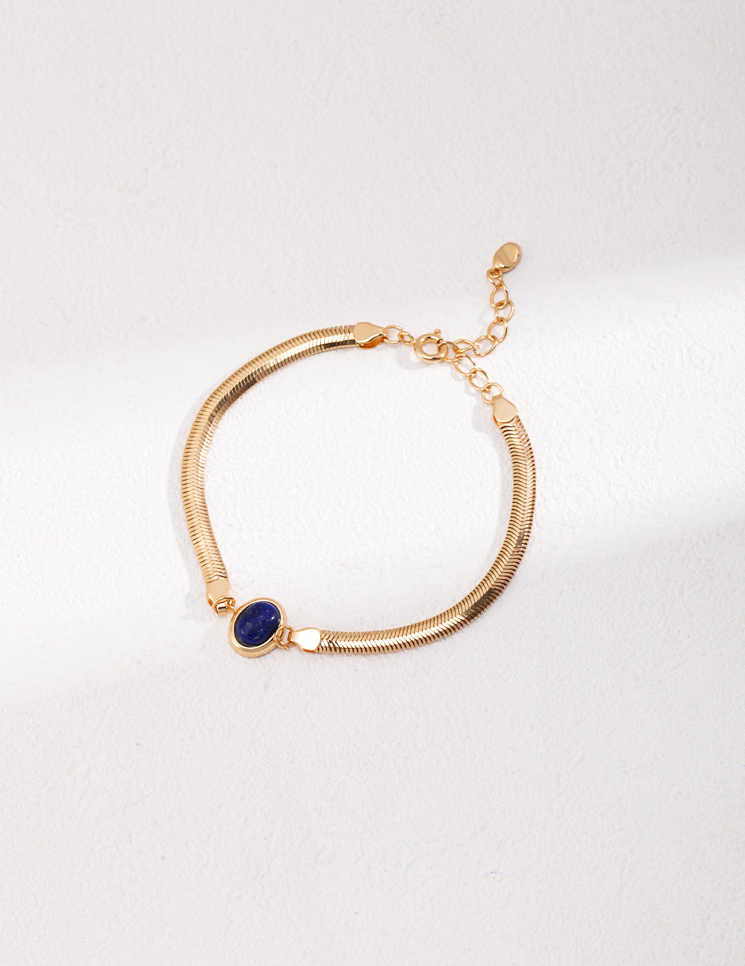 NATURAL LAPIS LAZULI/TIGER EYE STONE TEMPERAMENT BRACELET